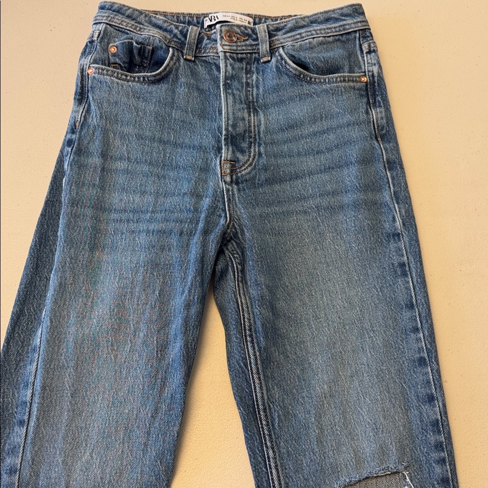 Zara Slim Boot Jeans - Picture 4 of 9